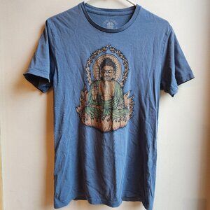 Lucky Brand "Buddha" Graphic T-Shirt Size XS